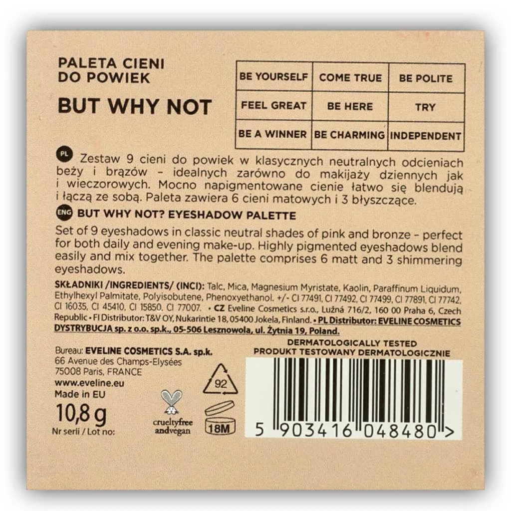 پالت سایه 9 تایی اولاین مدل look up کد 8480