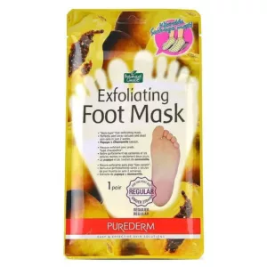 ماسک پا پیوردرم لایه بردار پوست کف پا و نرم کننده Purederm Exfoliating Foot Mask