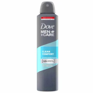 اسپری بدن ضد تعریق مردانه ۴۸ ساعته داو Clean Comfort رایحه تمیزی خنک