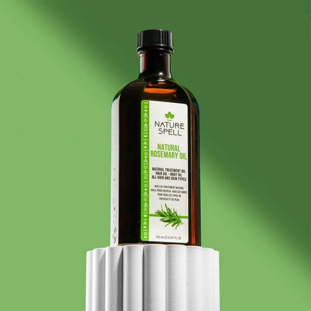 روغن رزماری درمانی نیچر اسپل کف سر مو و بدن