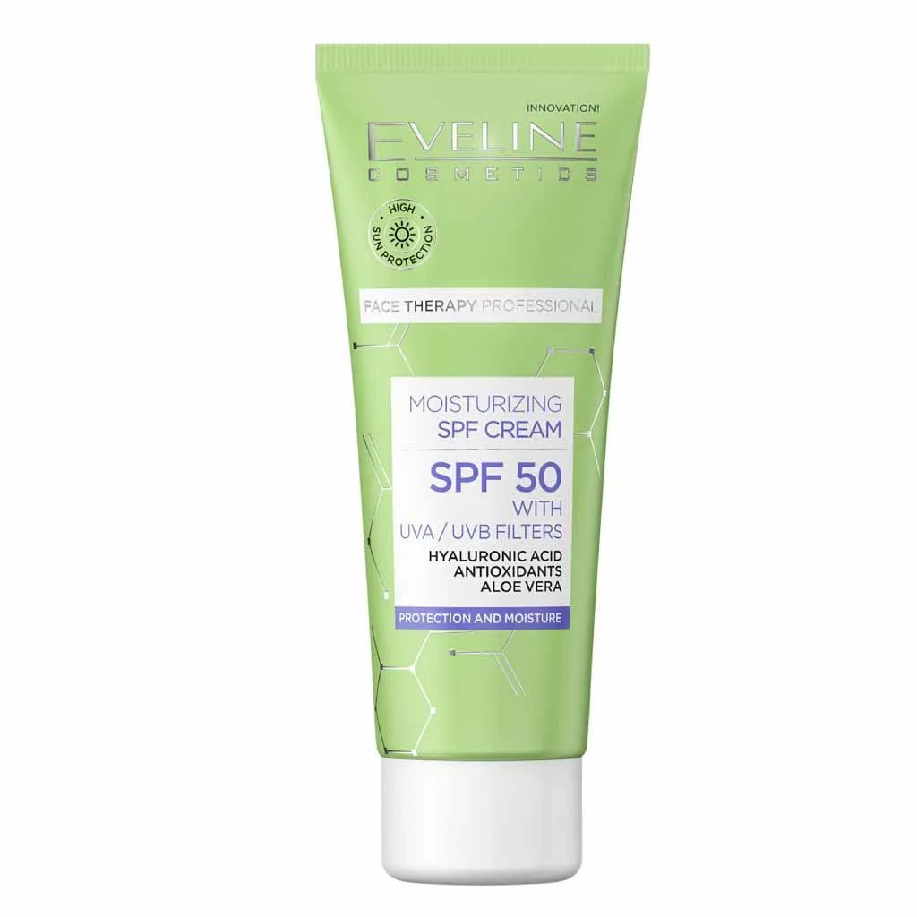 کرم مرطوب کننده آلوئه ورا SPF 50 اولاین