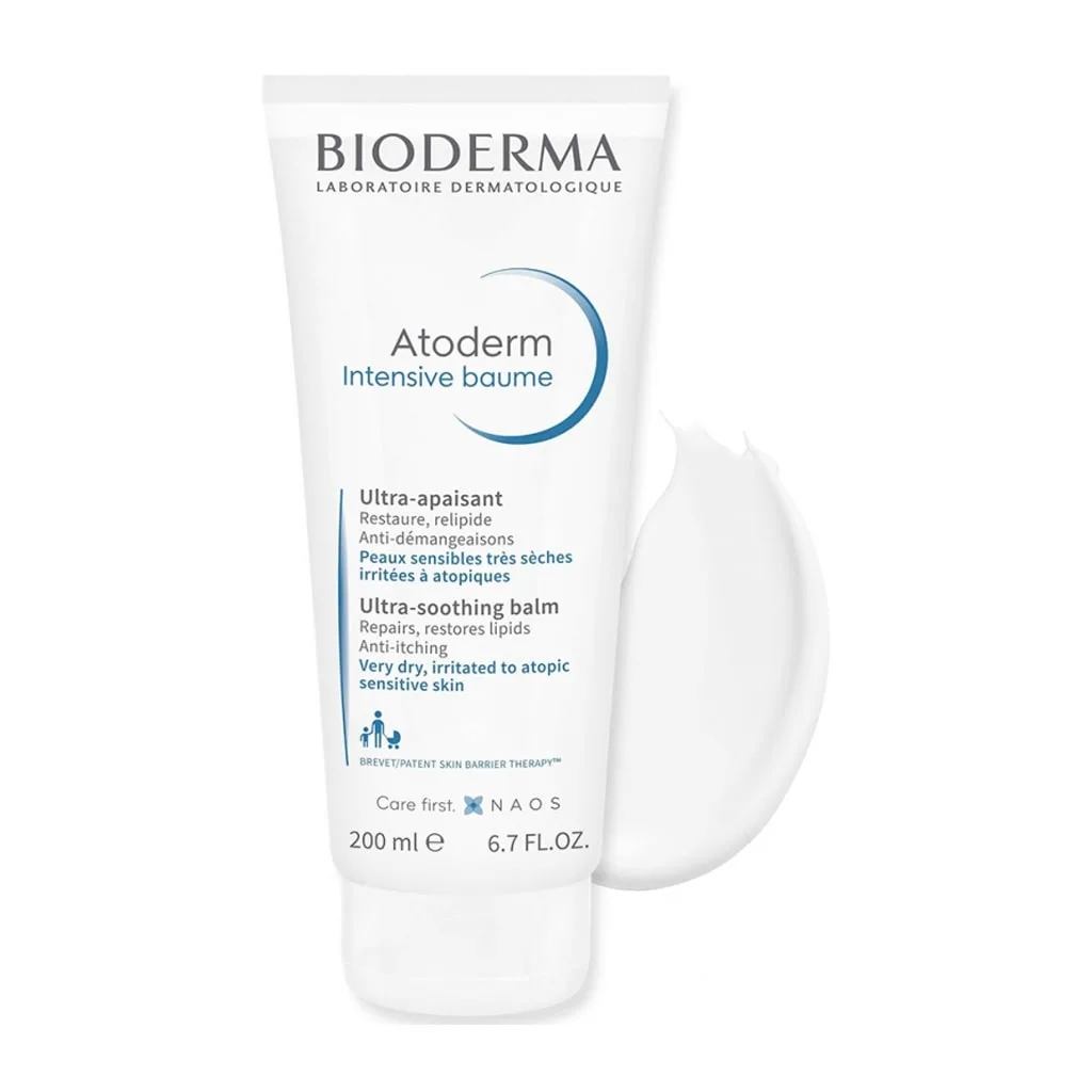 بالم رطوبت رسان بایودرما اتودرم التیام بخش پوست خشک و حساس