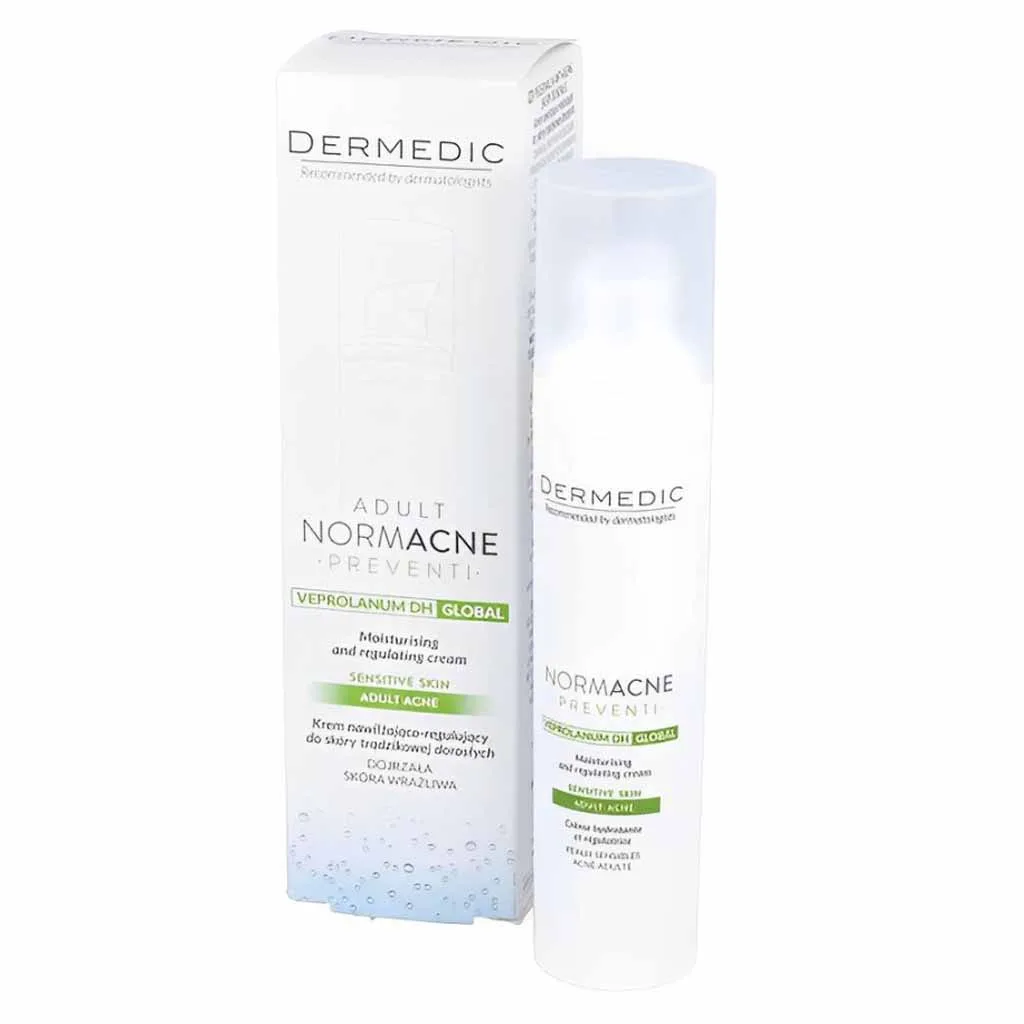 کرم مرطوب کننده و تنظیم کننده چربی پوست مستعد آکنه درمدیک