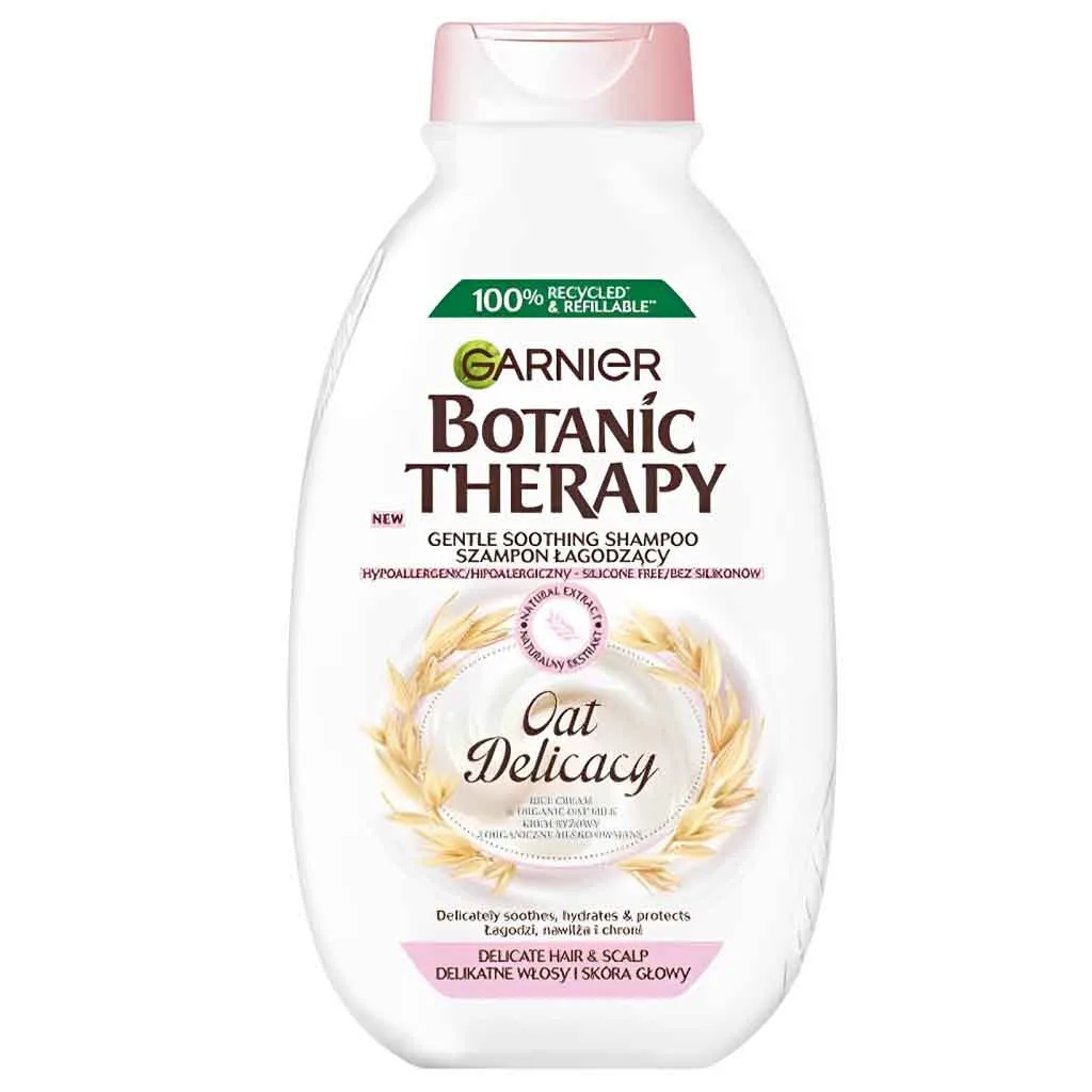 شامپو جو دوسر گارنیر بوتانیکال پگست پوست حساس و ظریف