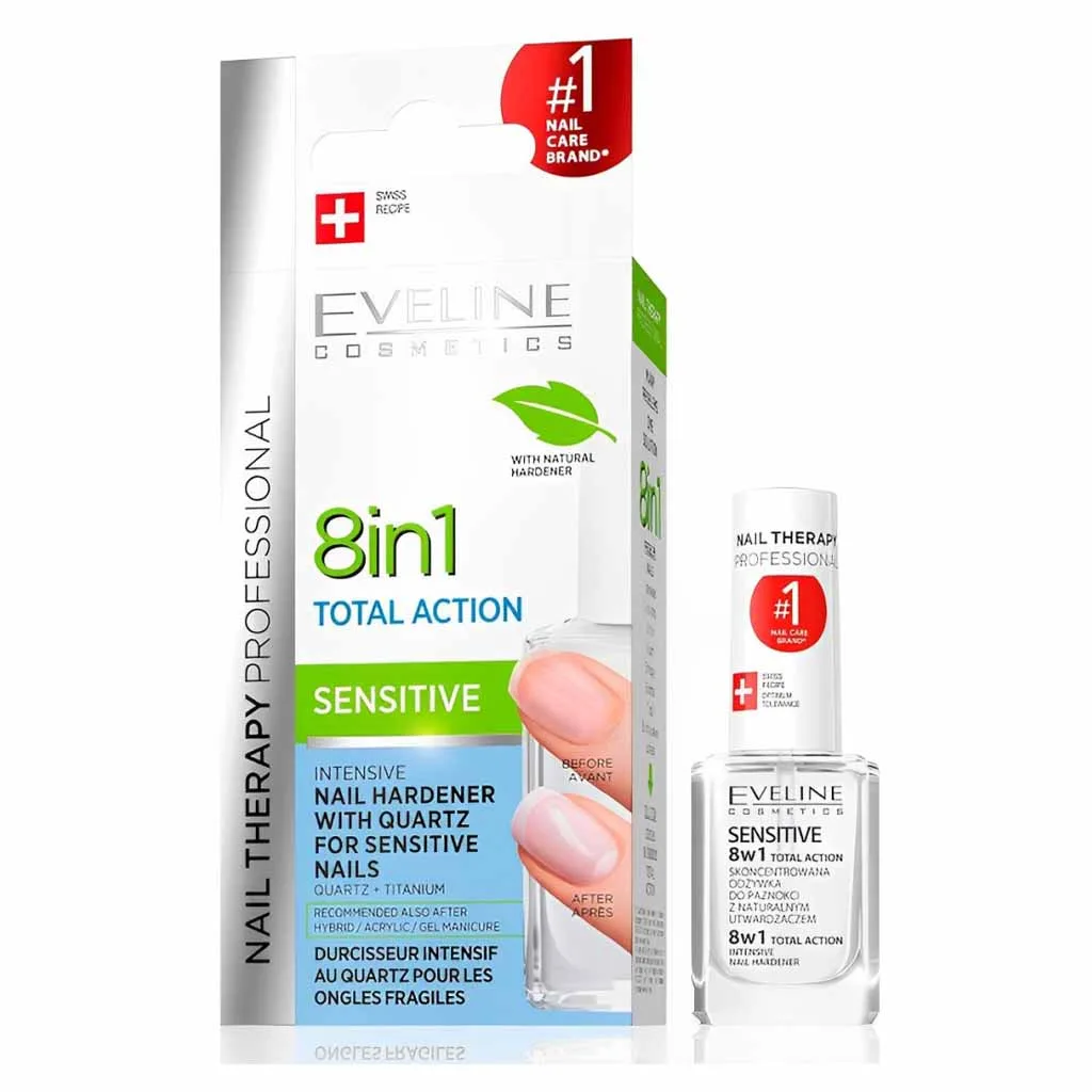 لاک تقویتی مخصوص ناخن های حساس 8 در 1 اولاین لاک تقویتی مخصوص ناخن های حساس 8 در 1 اولاین