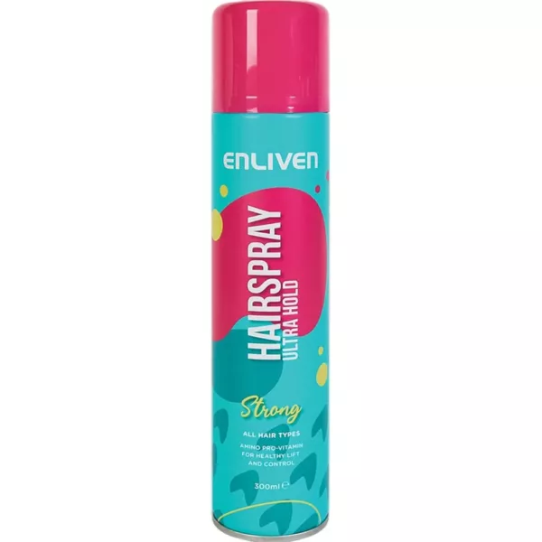 ENLIVEN-ULTRA-HOLD-HAIR-SPRAY-(1) اسپری نگهدارنده ( تافت ) انلیون
