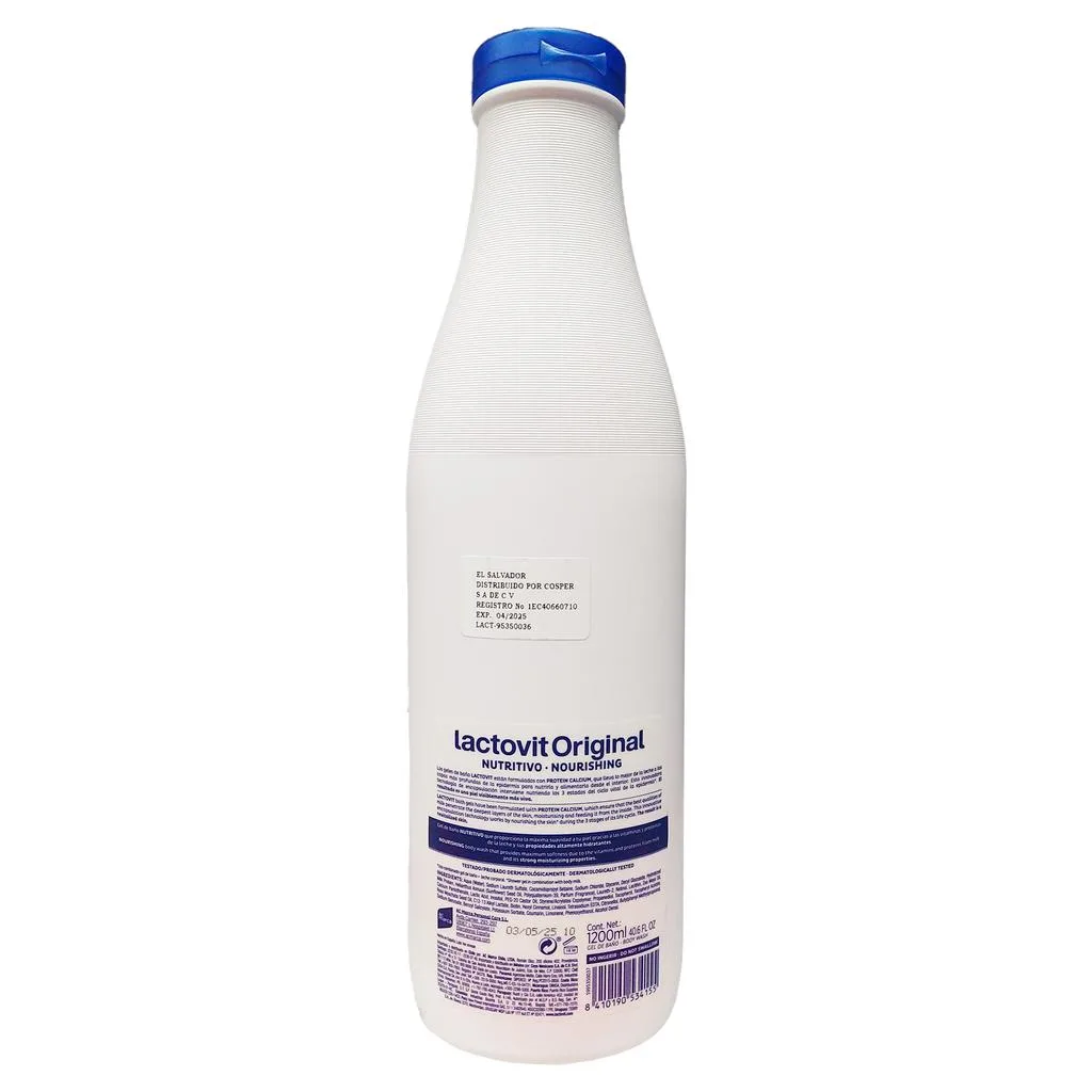 شامپو بدن لاکتویت مدل اورجینال پوست نرمال تا خشک