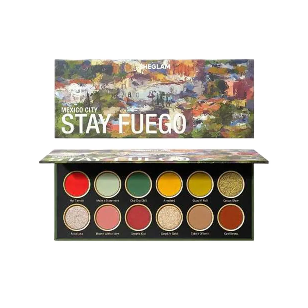 پالت سایه شگیلم مدل STAY FUEGO MEXICO