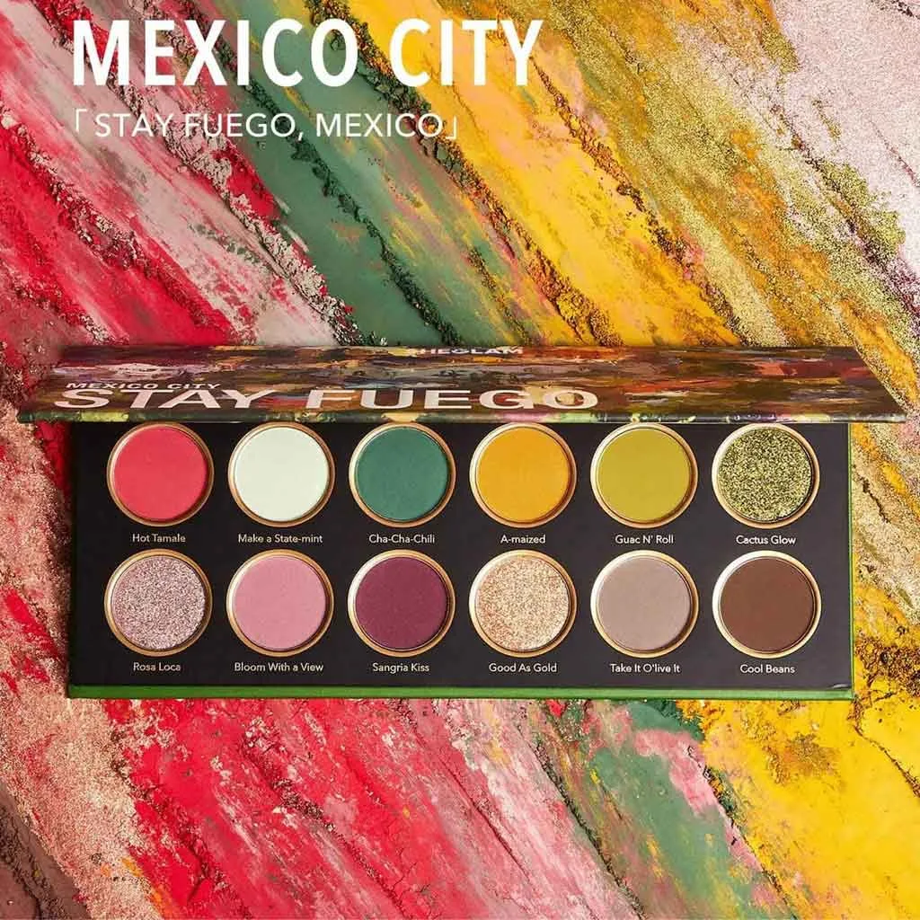 پالت سایه شگیلم مدل STAY FUEGO MEXICO