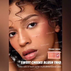 پالت رژگونه شیگلم SWEET CHEEKS مدل privet cabana کد (3487)