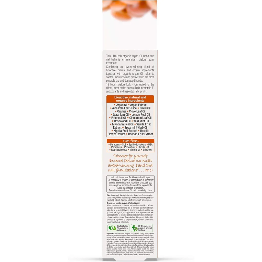 کرم دست و ناخن دکتر ارگانیک با آبرسانی بی نهایت