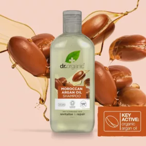 شامپو روغن آرگان مراکشی دکتر ارگانیک مناسب مو خشک و آسیب دیده