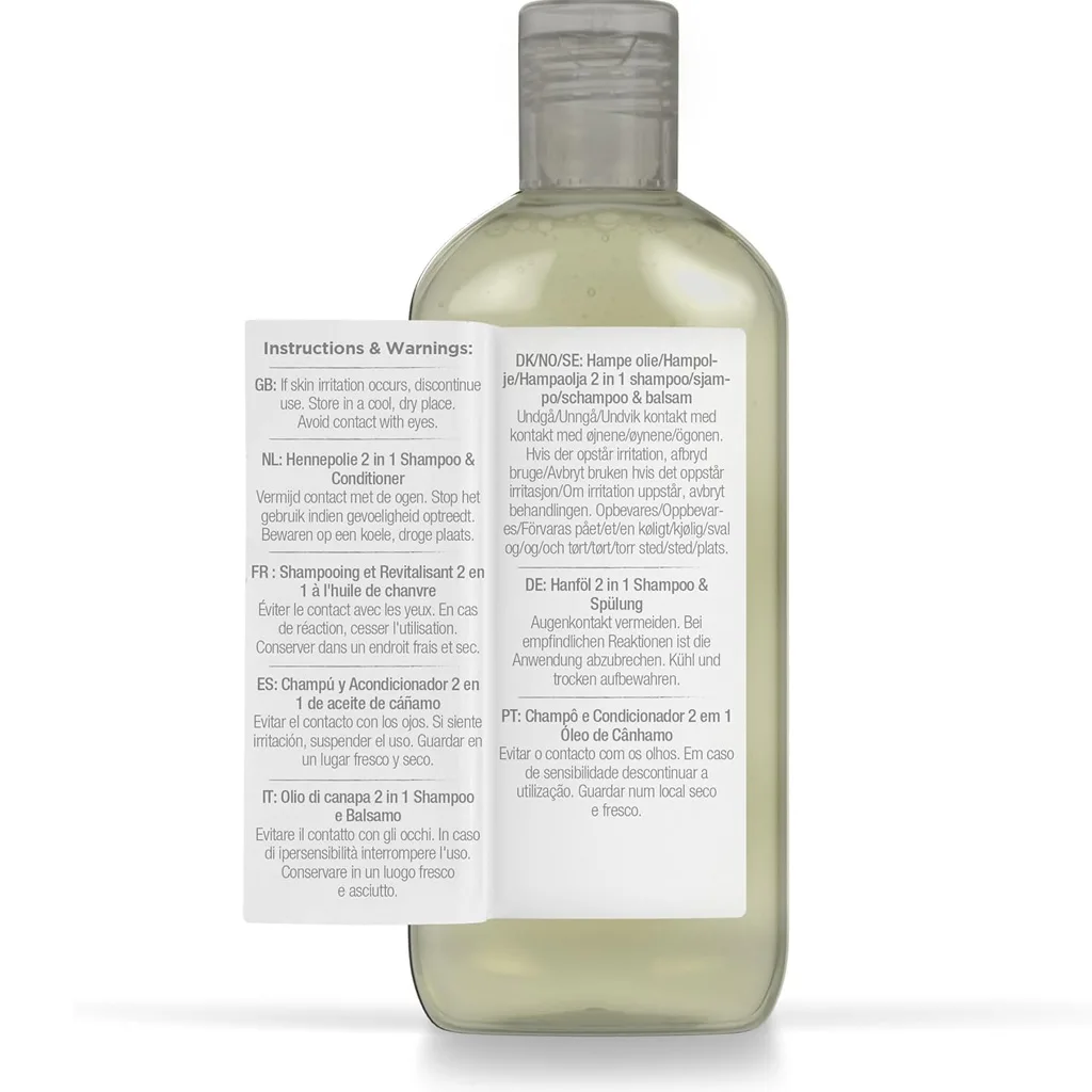 شامپو و نرمکننده ضد ریزش شاهدانه دکتر ارگانیک