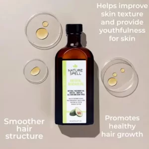 روغن درمانی آووکادو نیچر اسپل مناسب مو و بدن
