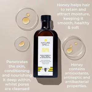 روغن درمانی عسل نیچر اسپل مناسب مو و بدن