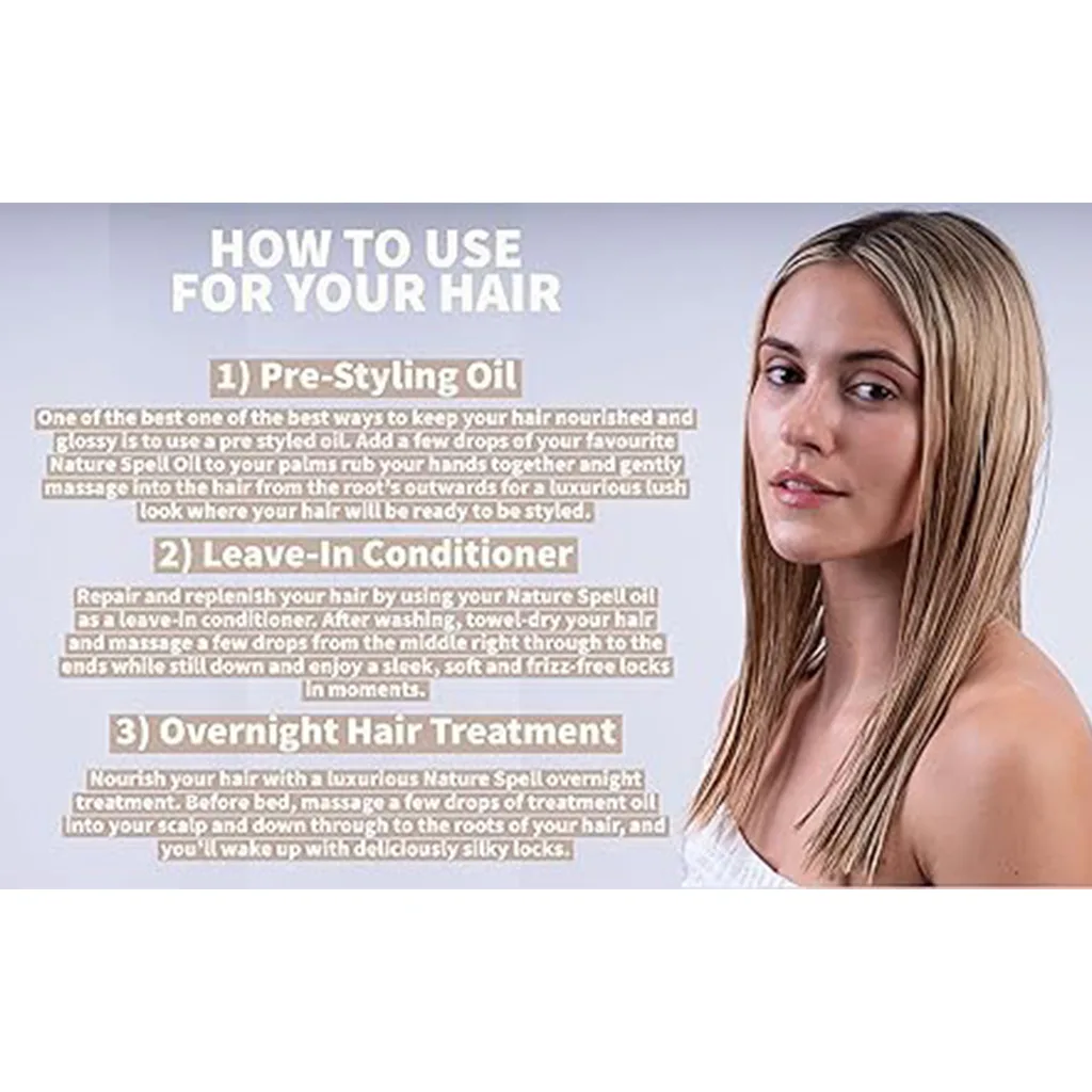 روغن درمانی عسل نیچر اسپل مناسب مو و بدن