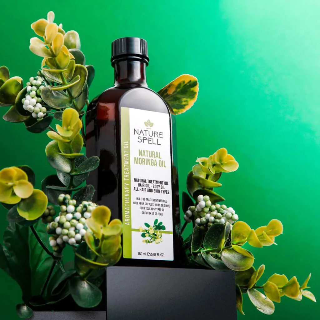 روغن درمانی مورینیو نیچر اسپل مناسب مو و بدن