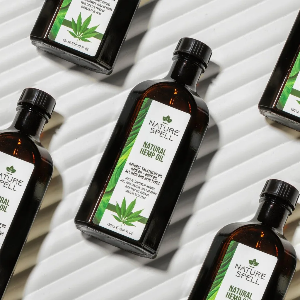 روغن درمانی شاهدانه نیچر اسپل مناسب مو و بدن