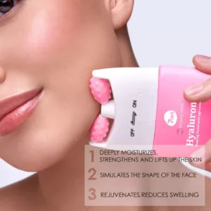 کرم صورت همراه ماساژور ضد چروک و آبرسان هیالورونیک سون دیز