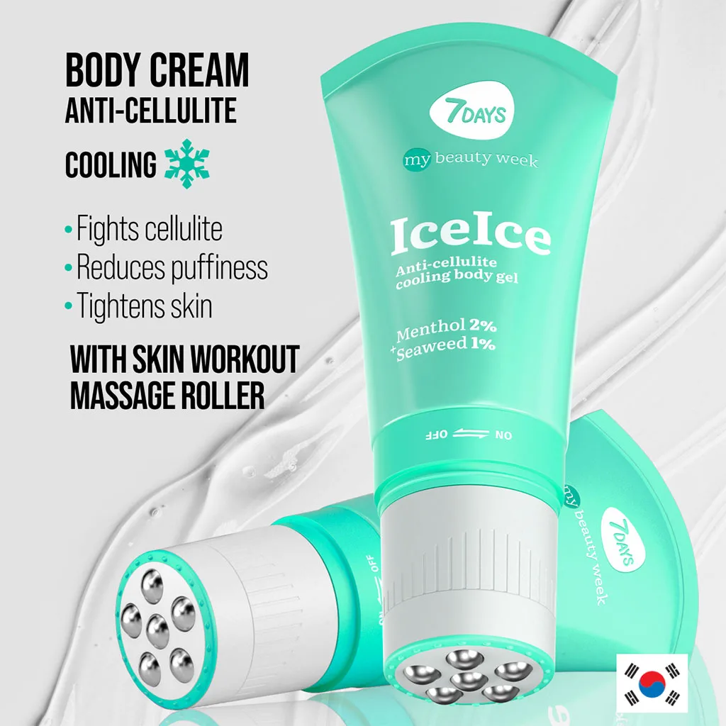 7days Anti-cellulite cooling body gel ICEICE COOL