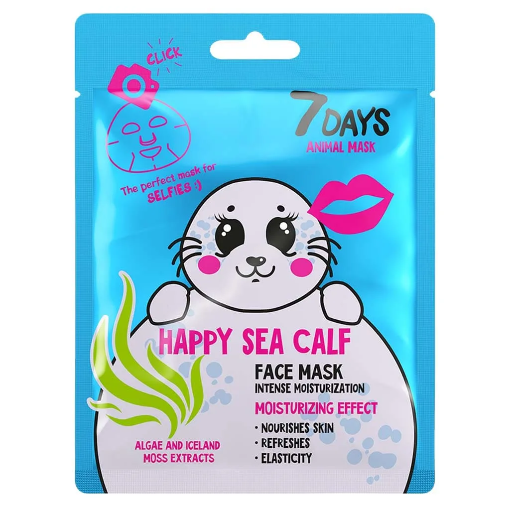 ماسک ورقه ای مرطوب کننده سون دیز Happy Sea Calf