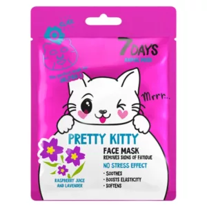 ماسک ورقه ای ضد استرس سون دیز Pretty Kitty