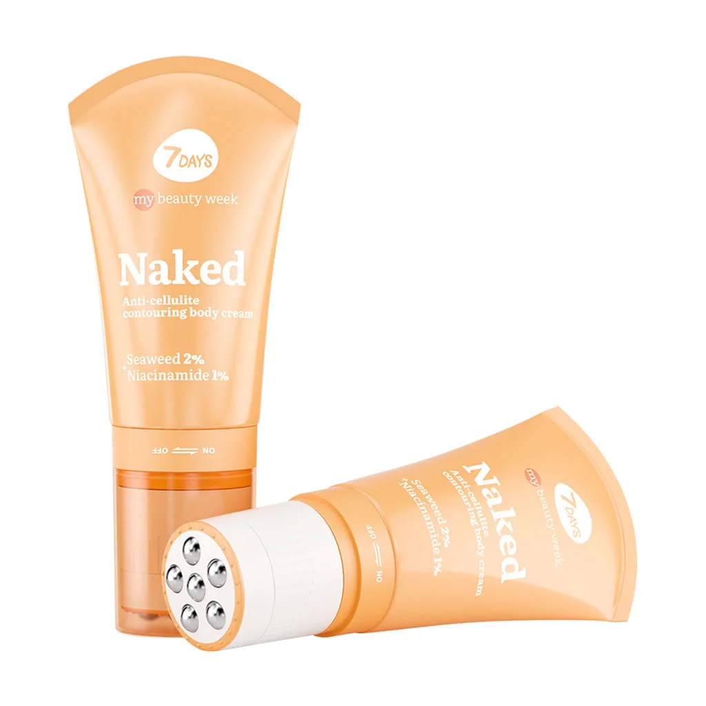 کرم بدن ضد سلولیت سون دیز همراه با ماساژور مدل naked