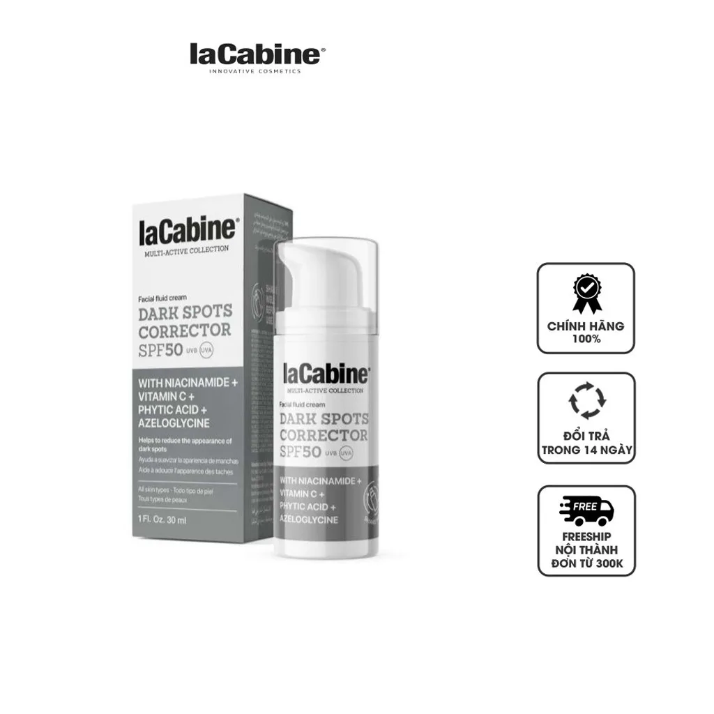 ضد آفتاب ضد لک قوی لاکابین حاوی نیاسینامید