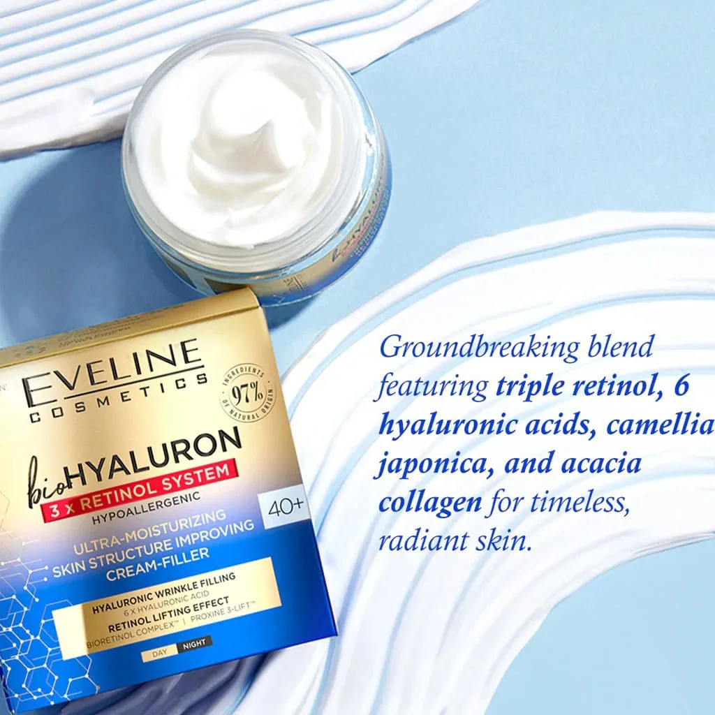 کرم روز و شب بیو هیالورن مغذی اولاین بالای 40 سال