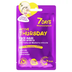 ماسک صورت ورقه ای مغذی سون دیز مدل Active Thursday