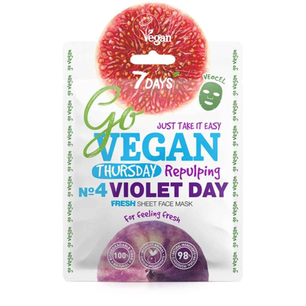 ماسک صورت ورقی مغدی سون دیز مدل violet day