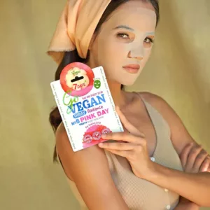 ماسک صورت ورقه ای روشن کننده سون دیز مدل Pink Day
