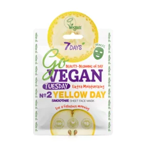 ماسک صورت ورقی مرطوب کننده قوی سون دیز مدل yellow day