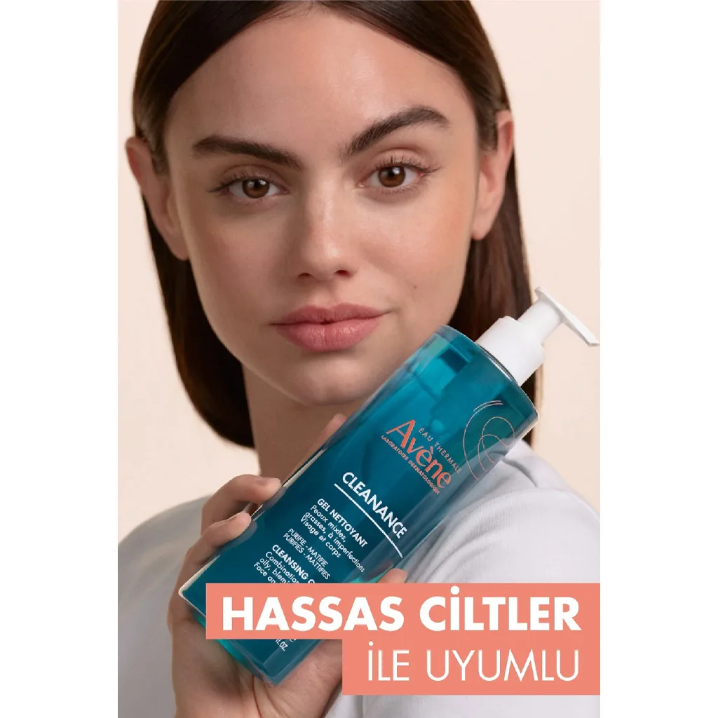 ژل شوینده اون Avene پوست چرب و مستعد آکنه اون 400میل