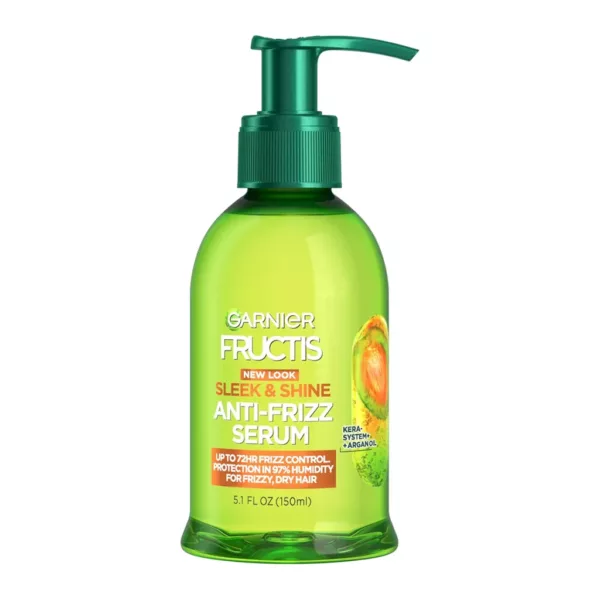 Garnier Hair Care Fructis Sleek & Shine Anti-Frizz Serum, 5.1 Fluid Ounce