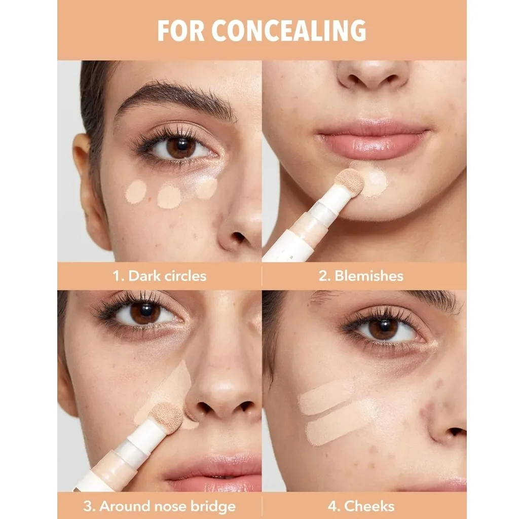 کانسیلر پد دار شیگلم Complexion Boost در 6 رنگ جذاب