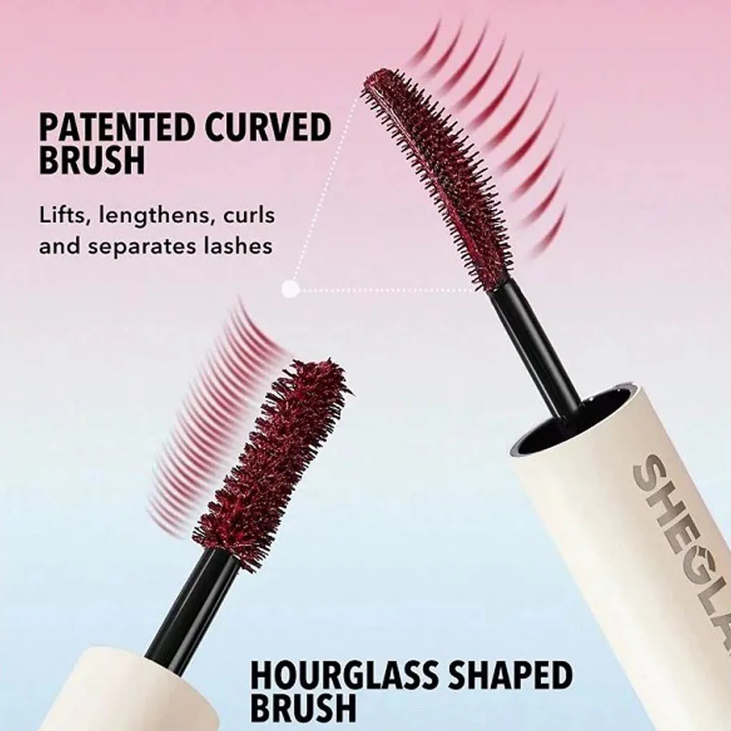 ریمل ضدآب شیگلم رنگ بورگاندی Waterproof burgundy