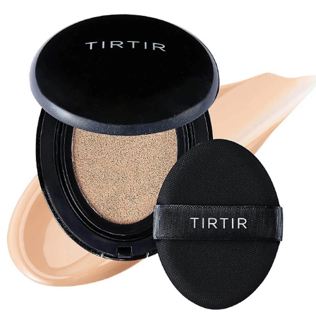 کوشن تیر تیر TIR TIR مشکی SPF50 اصل کره جنوبی در 10 رنگ جذاب