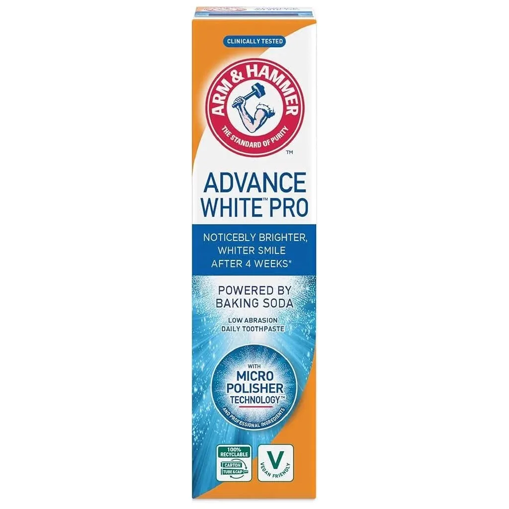 خمیردندان آرم اند همر سفید کننده ADVANCED WHITE PRO