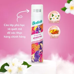 شامپو خشک باتیست رایحه ORIENTAL جزمین