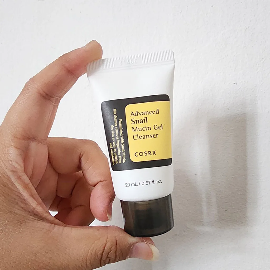 ژل شوینده حلزون کوزارکس کاهش لکه چین و چروک 20ml جدا شده از پک