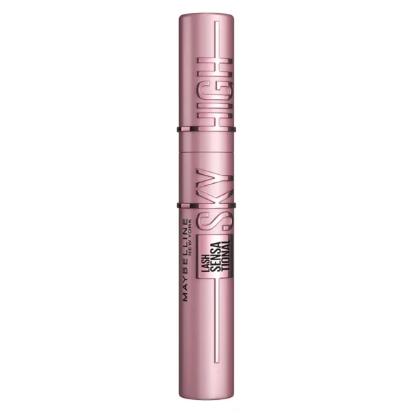 ریمل های اسکای میبلین اصل حجم دهنده قوی و بلند کننده بسیار مشکی فول سایز maybelline SKY HIGH mascara