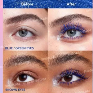 ریمل ضدآب شیگلم رنگ آبی waterproof