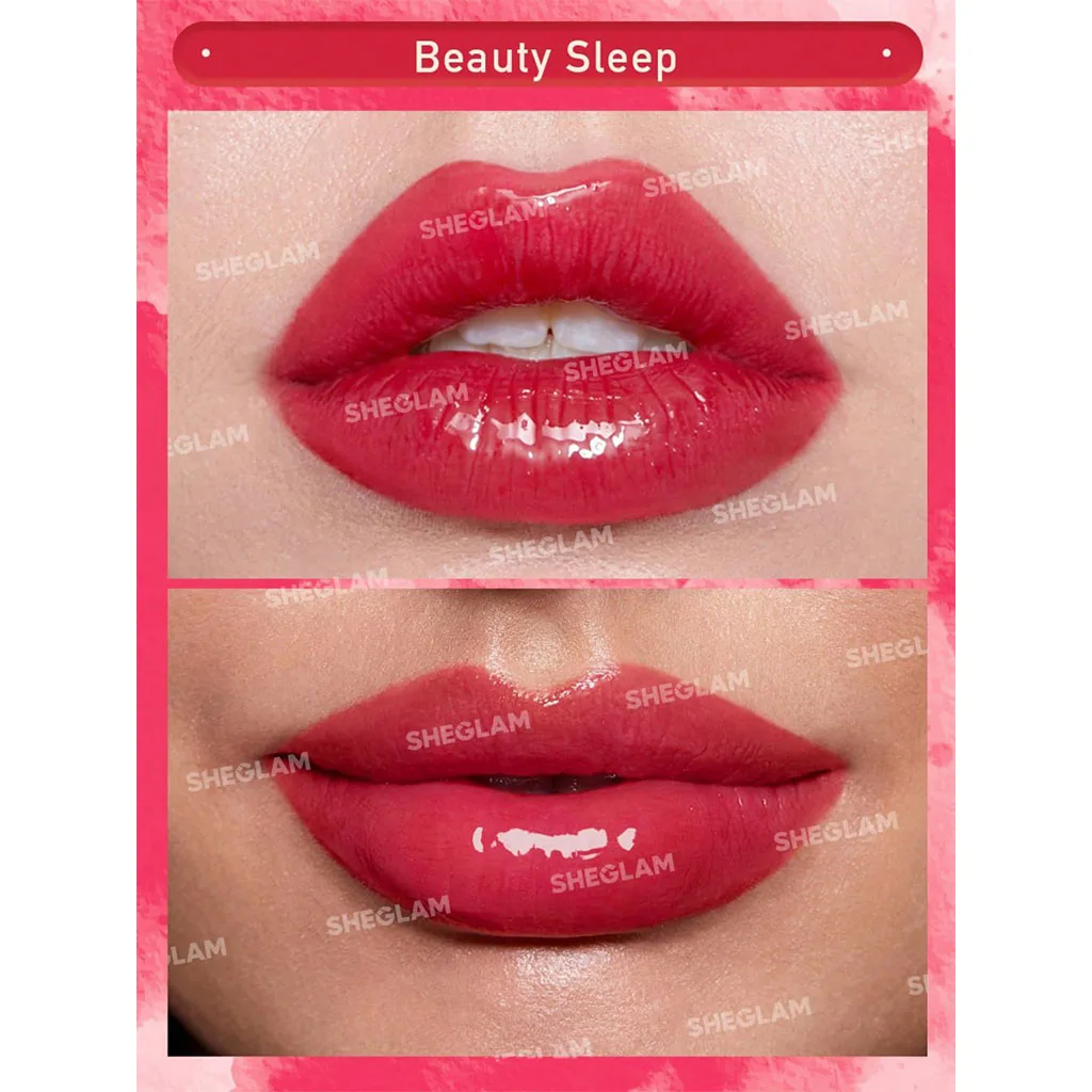 لیپ گلاس شیگلم سر پد دار اسفنجی مدل pout pillow