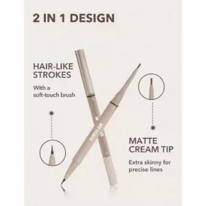 هاشور ابرو 2 طرفه شیگلم BROWS OF DIOMOND 2 IN 1 در 4 رنگ جذاب