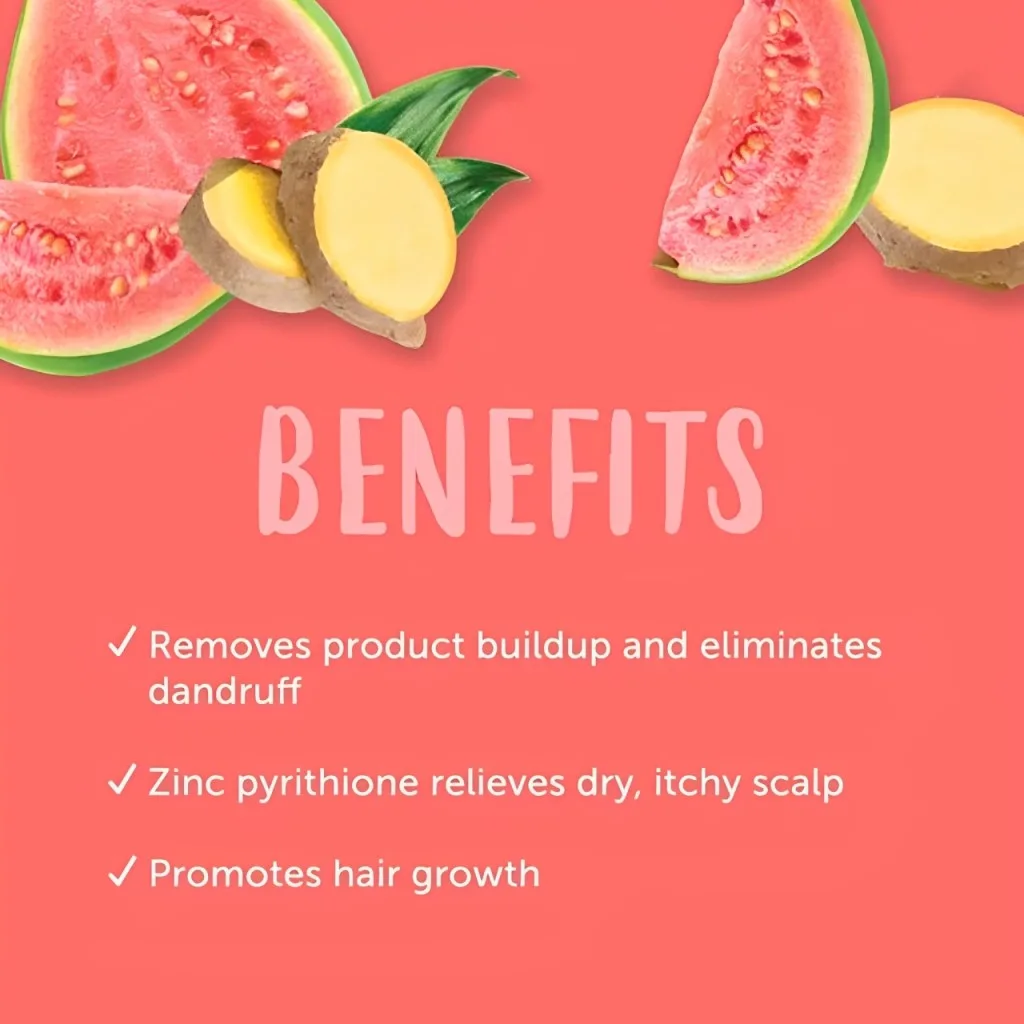 شامپو گواوا کنتو موی فر پاکسازی اسکالپ ضد شوره