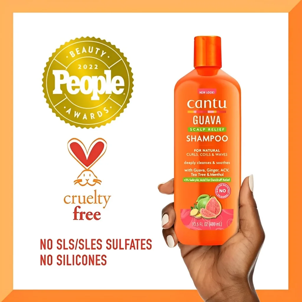 شامپو گواوا کنتو موی فر پاکسازی اسکالپ ضد شوره