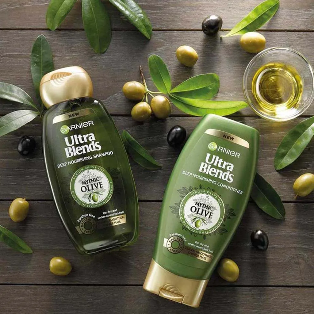 شامپو زیتون گانیر موی خشک و بی آب OLIVA MITCHA