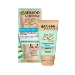 بی بی کرم گارنیر پوست مختلط تا چرب SPF25 حاوی هیالورونیک اسید