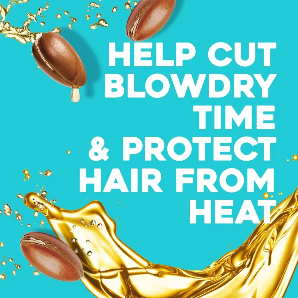 اسپری محافظ حرارت قوی اوجی ایکس درخشان کننده حاوی روغن آرگان